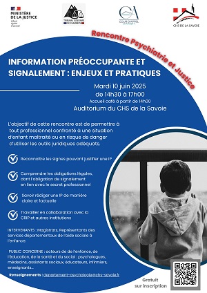 Rencontre psychiatrie et justice – 10 juin 2025