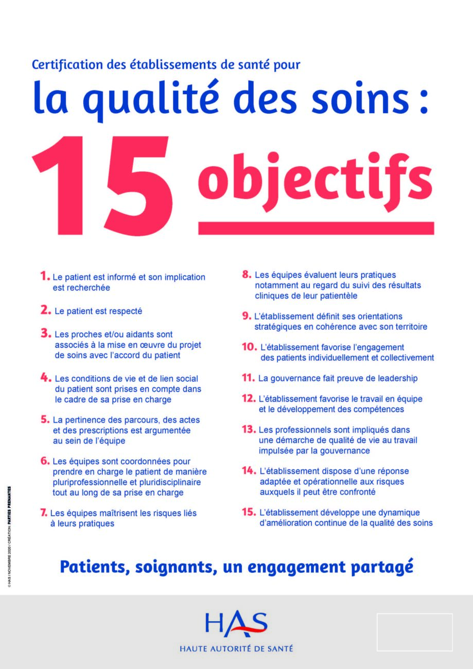 Visite de certification du 02 au 06 juin 2025