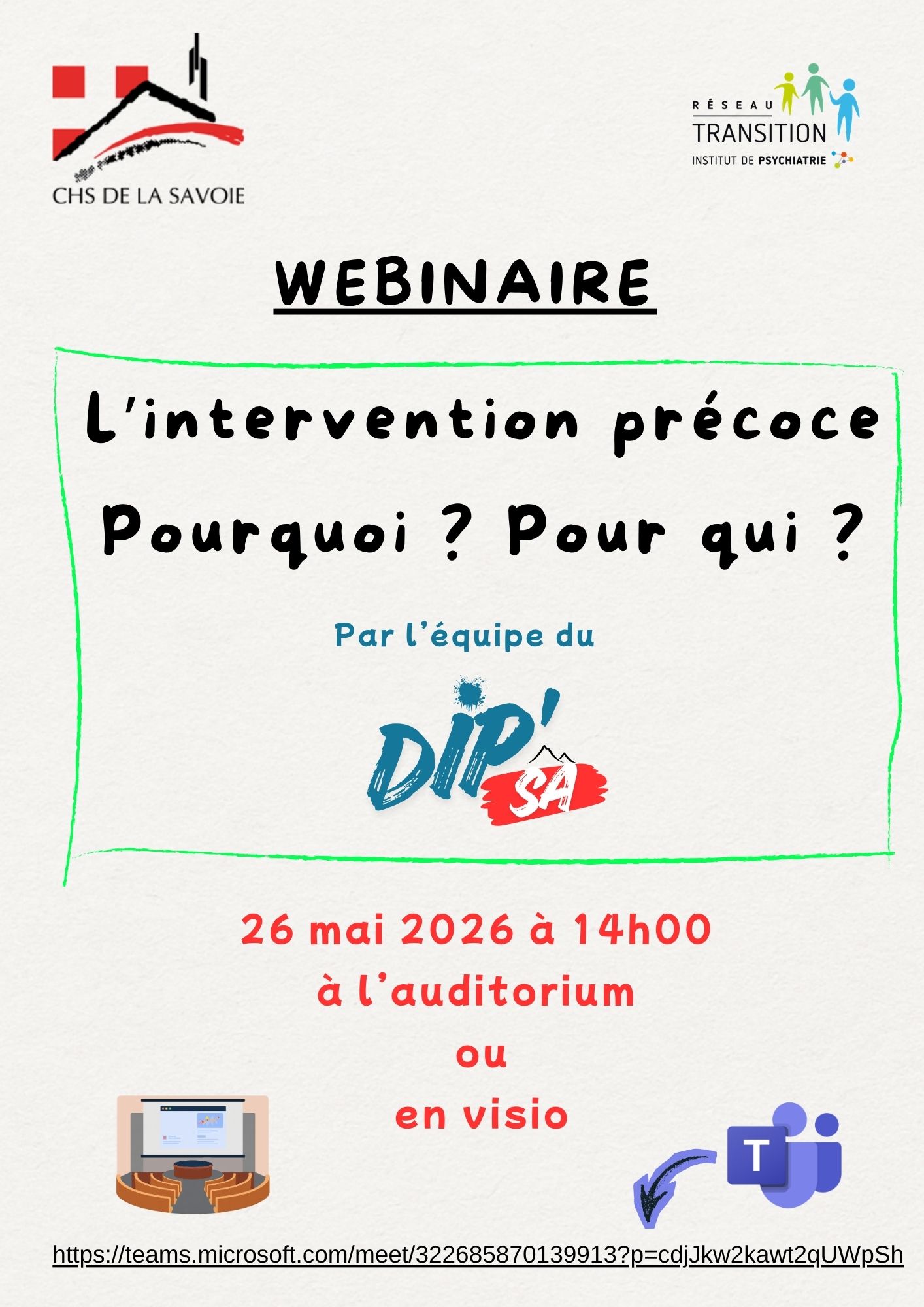 Webinaire sur l&rsquo;Intervention le 26 mai 2026
