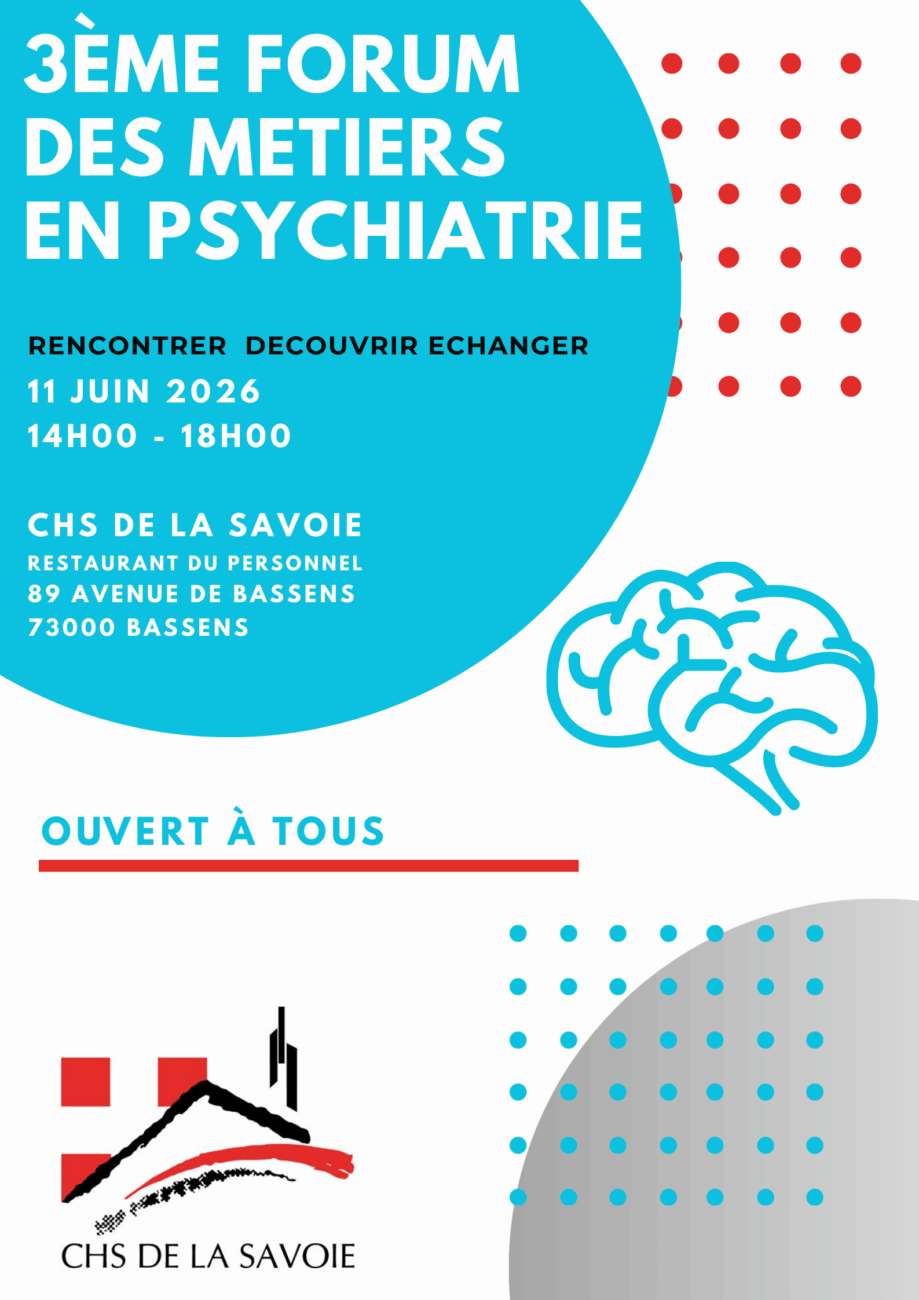 3ème Forum des métiers en psychiatrie – 11 juin 2026