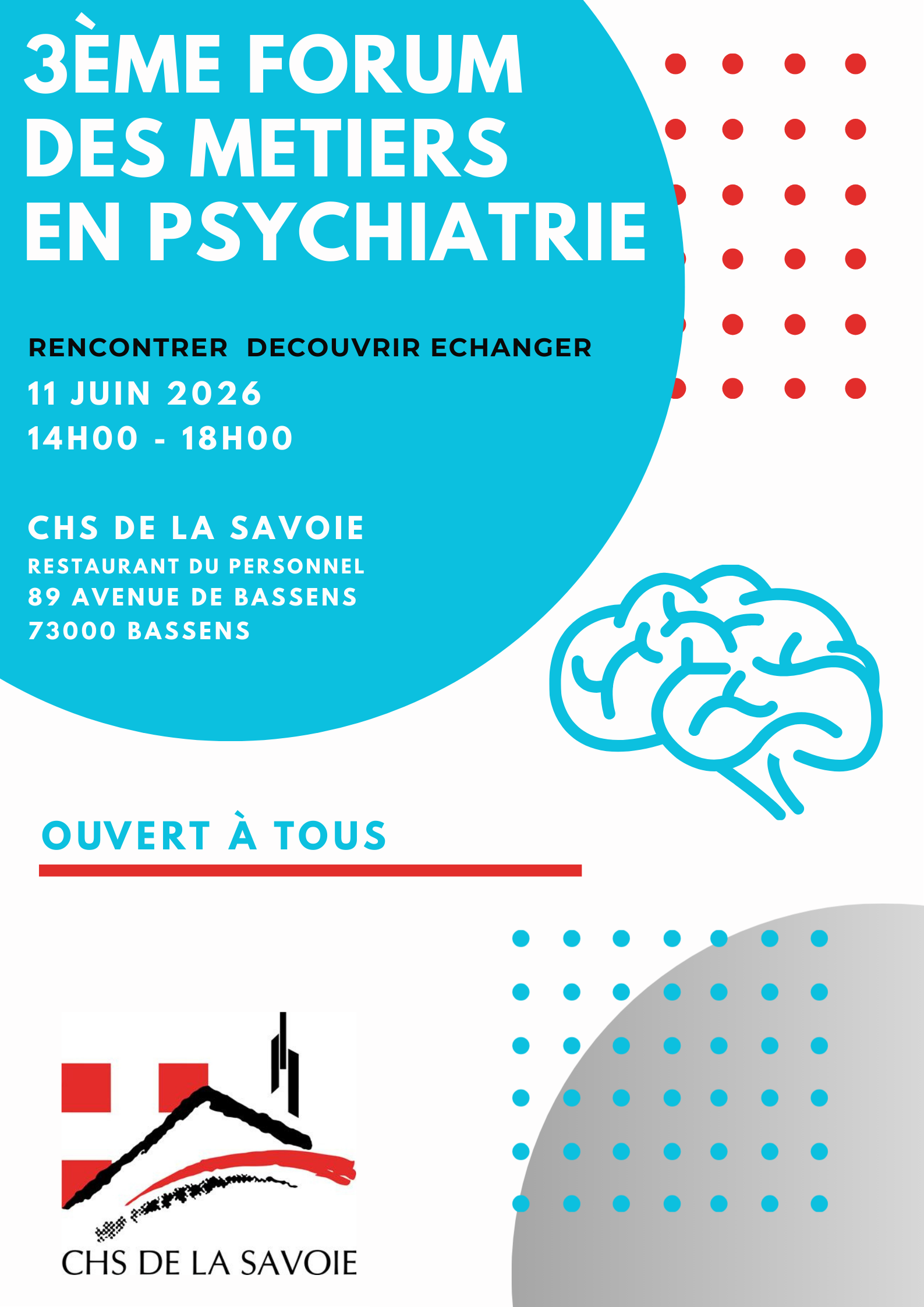 3ème Forum des métiers en psychiatrie – 11 juin 2026