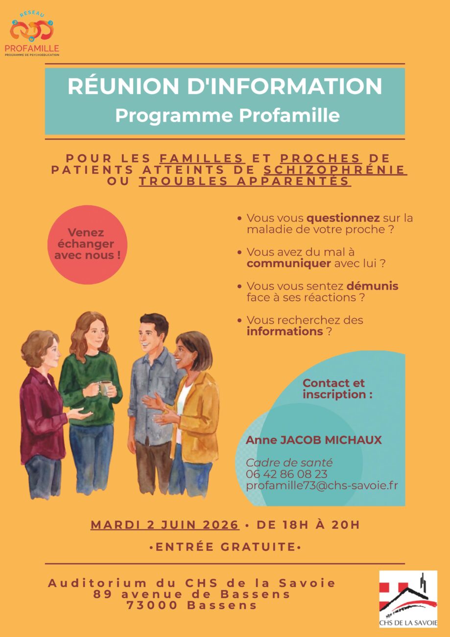 Réunion d&rsquo;information sur le programme Profamille 2 juin 2026